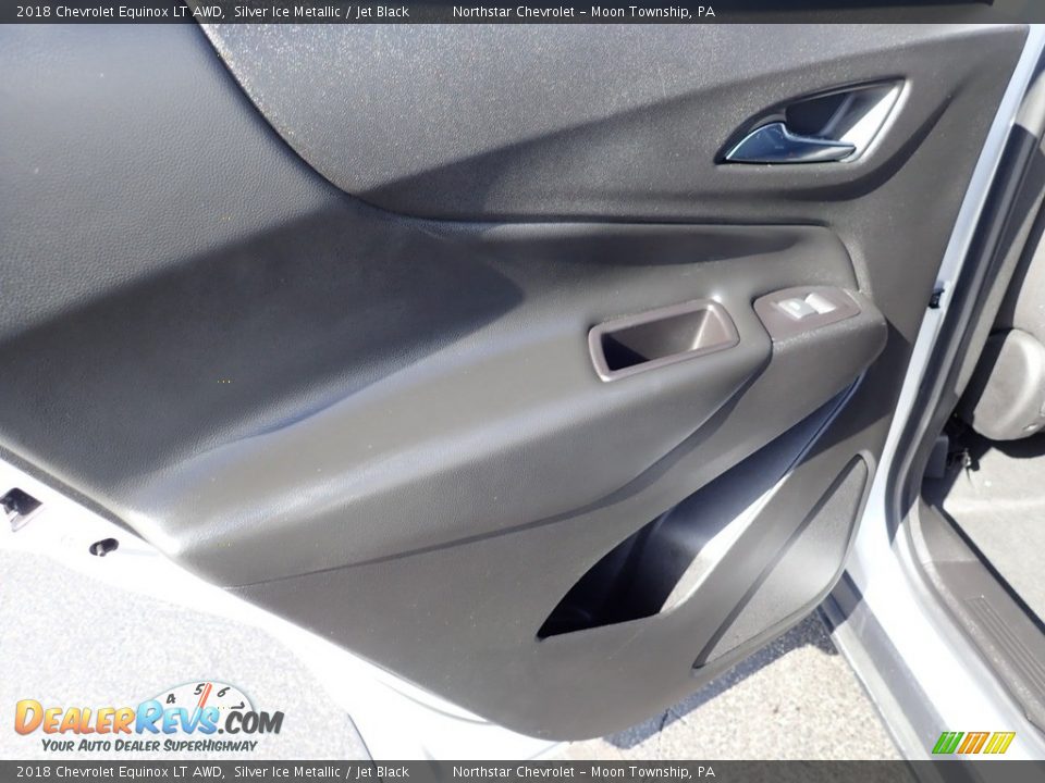 2018 Chevrolet Equinox LT AWD Silver Ice Metallic / Jet Black Photo #23