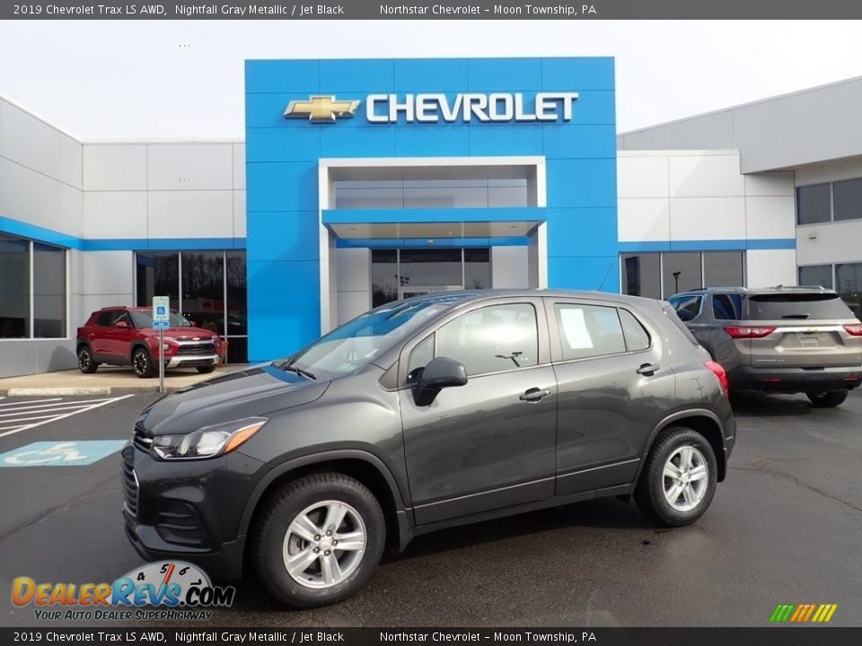 2019 Chevrolet Trax LS AWD Nightfall Gray Metallic / Jet Black Photo #1