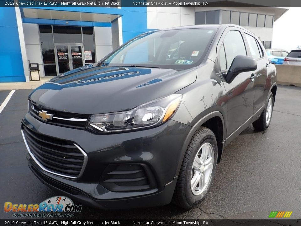 2019 Chevrolet Trax LS AWD Nightfall Gray Metallic / Jet Black Photo #2