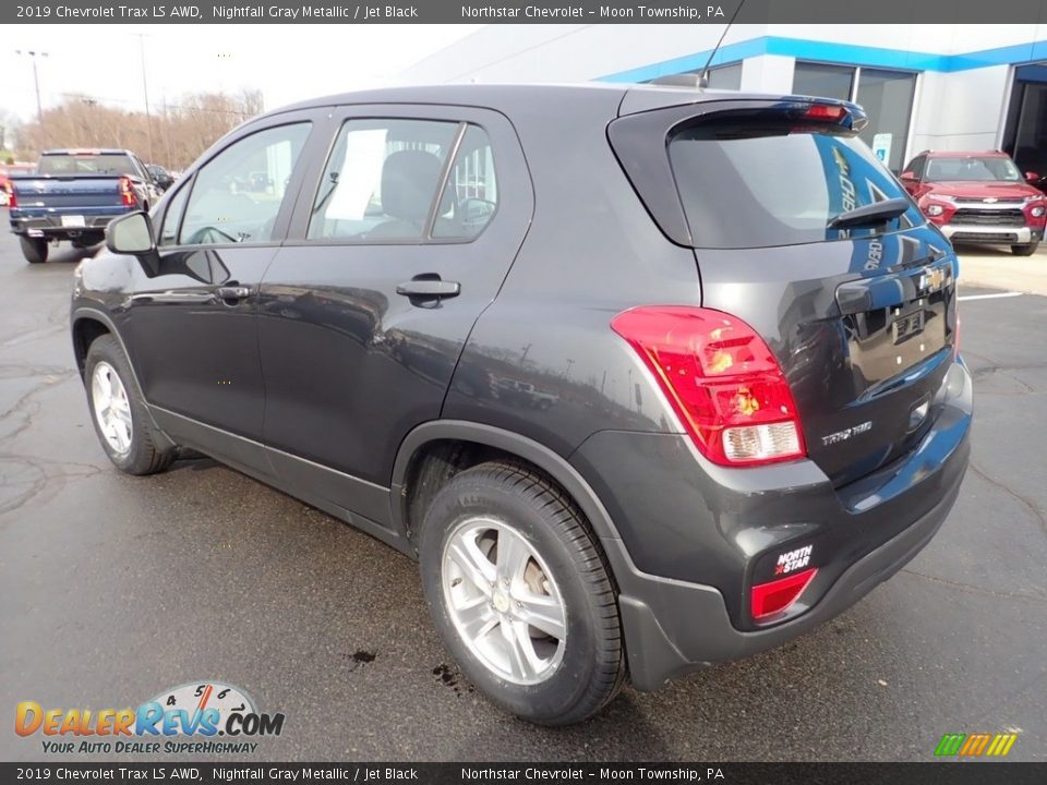 2019 Chevrolet Trax LS AWD Nightfall Gray Metallic / Jet Black Photo #4