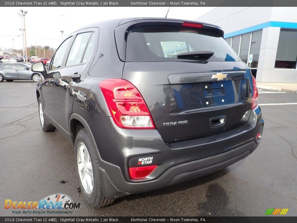 2019 Chevrolet Trax LS AWD Nightfall Gray Metallic / Jet Black Photo #5