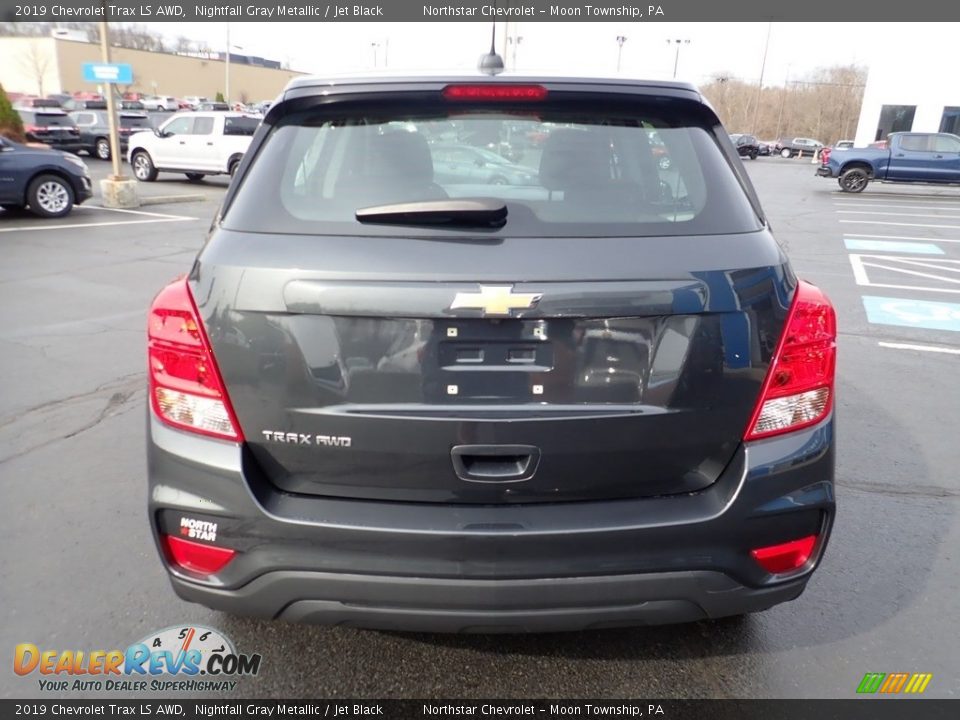 2019 Chevrolet Trax LS AWD Nightfall Gray Metallic / Jet Black Photo #6