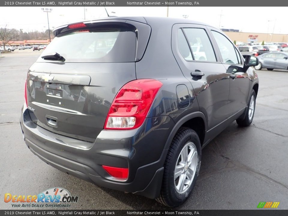 2019 Chevrolet Trax LS AWD Nightfall Gray Metallic / Jet Black Photo #8