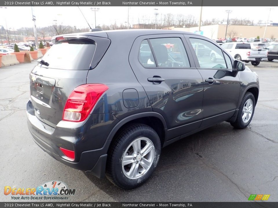 2019 Chevrolet Trax LS AWD Nightfall Gray Metallic / Jet Black Photo #9