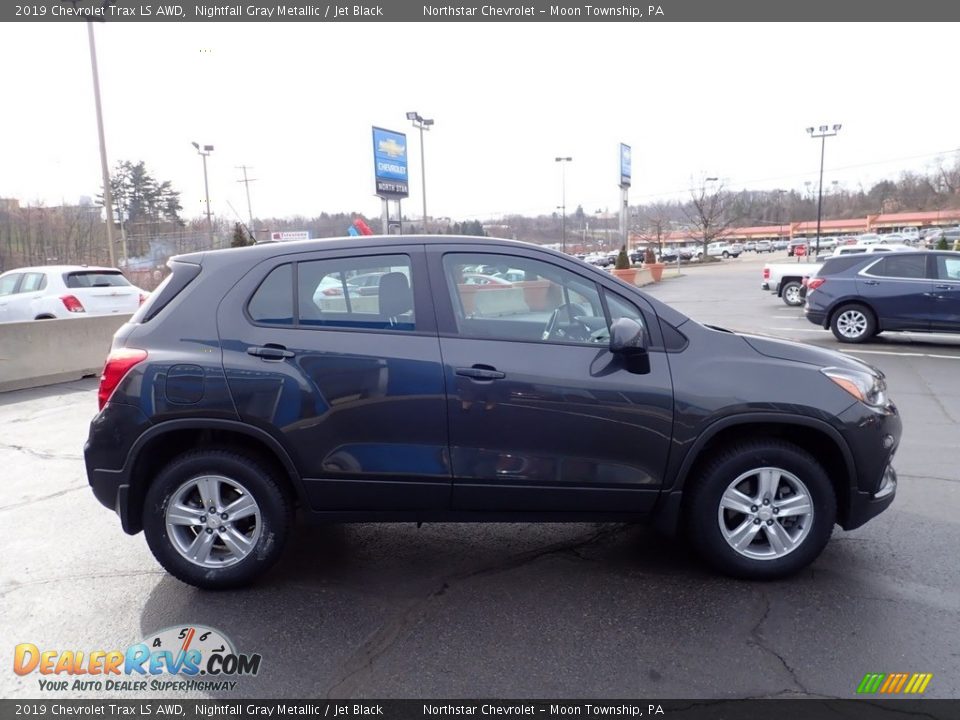 2019 Chevrolet Trax LS AWD Nightfall Gray Metallic / Jet Black Photo #10