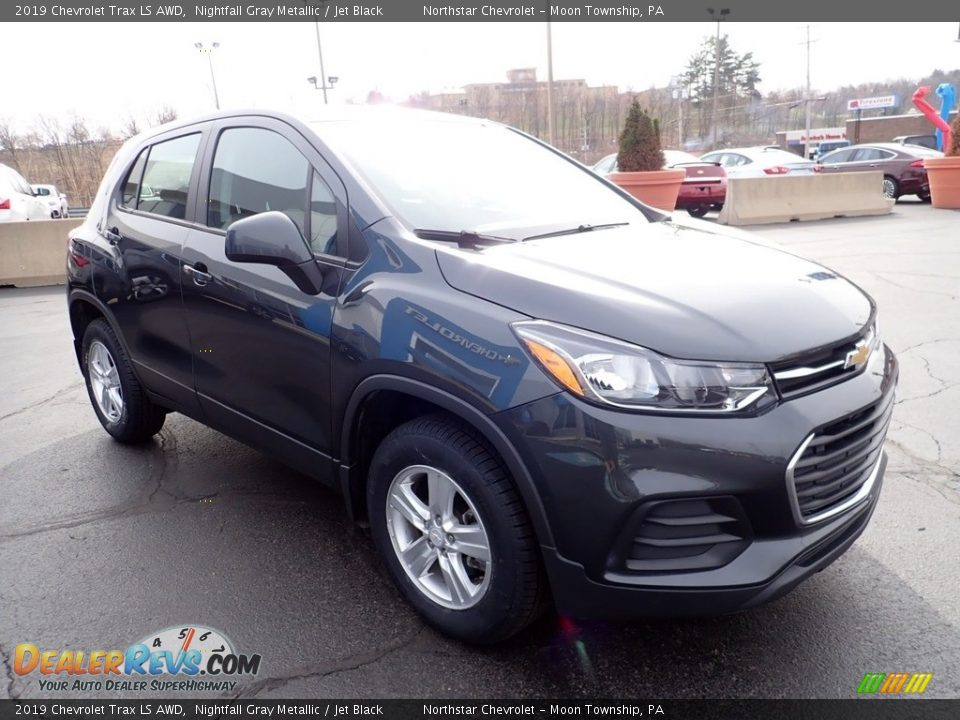 2019 Chevrolet Trax LS AWD Nightfall Gray Metallic / Jet Black Photo #11