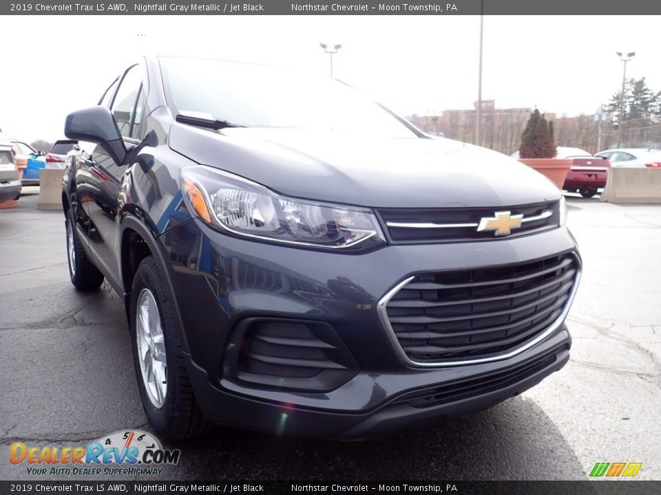 2019 Chevrolet Trax LS AWD Nightfall Gray Metallic / Jet Black Photo #12