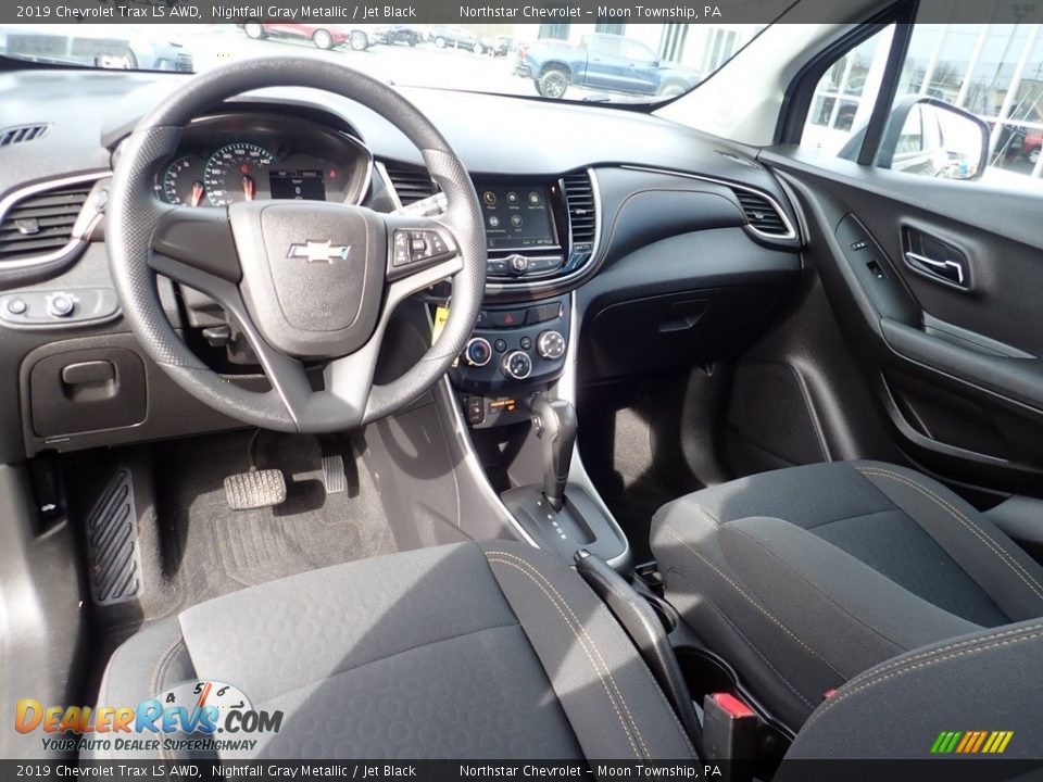 2019 Chevrolet Trax LS AWD Nightfall Gray Metallic / Jet Black Photo #22