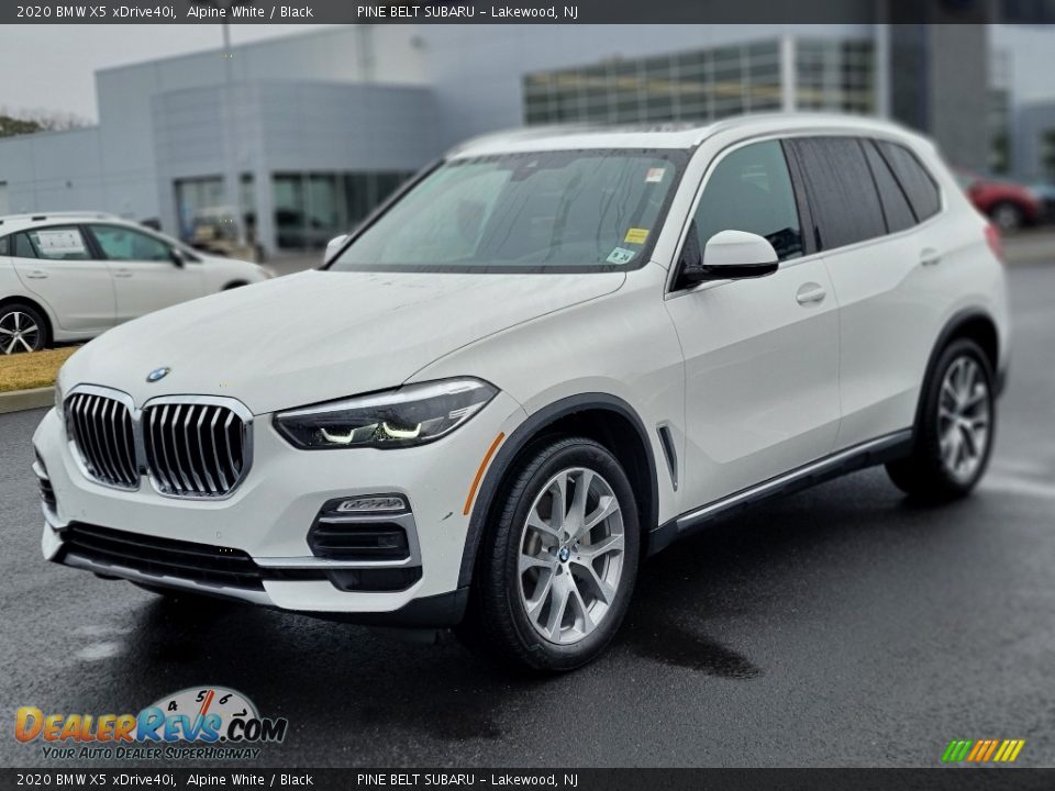 2020 BMW X5 xDrive40i Alpine White / Black Photo #1