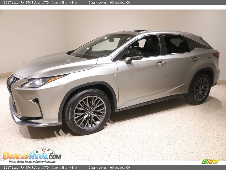 2017 Lexus RX 350 F Sport AWD Atomic Silver / Black Photo #3