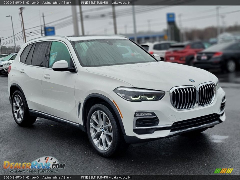 2020 BMW X5 xDrive40i Alpine White / Black Photo #19