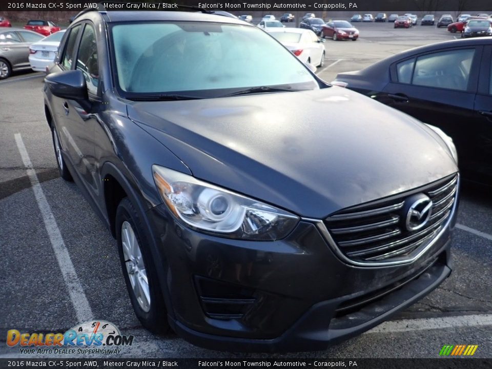 2016 Mazda CX-5 Sport AWD Meteor Gray Mica / Black Photo #4