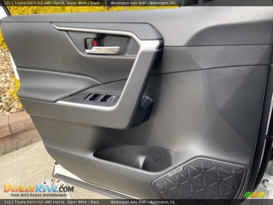 Door Panel of 2021 Toyota RAV4 XLE AWD Hybrid Photo #21