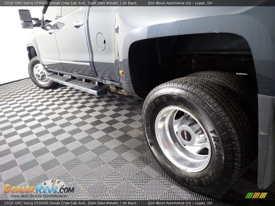 2018 GMC Sierra 3500HD Denali Crew Cab 4x4 Dark Slate Metallic / Jet Black Photo #13