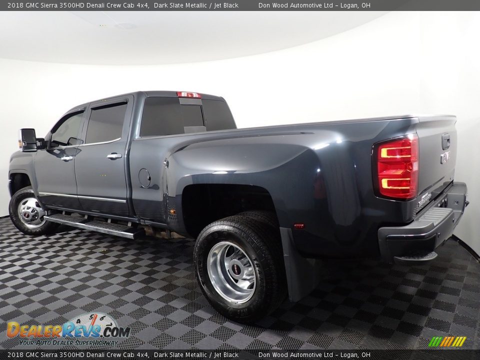 2018 GMC Sierra 3500HD Denali Crew Cab 4x4 Dark Slate Metallic / Jet Black Photo #14