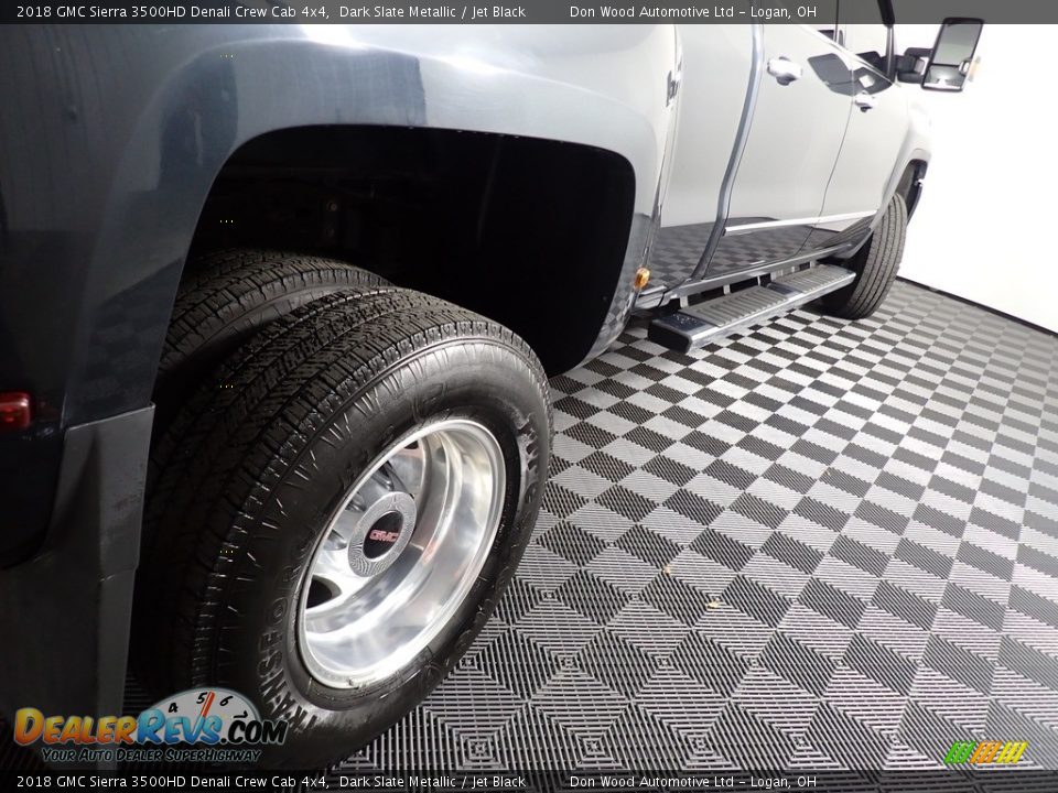 2018 GMC Sierra 3500HD Denali Crew Cab 4x4 Dark Slate Metallic / Jet Black Photo #19