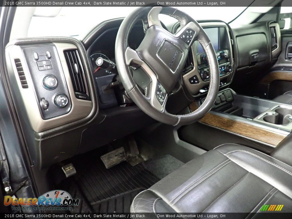 Front Seat of 2018 GMC Sierra 3500HD Denali Crew Cab 4x4 Photo #25
