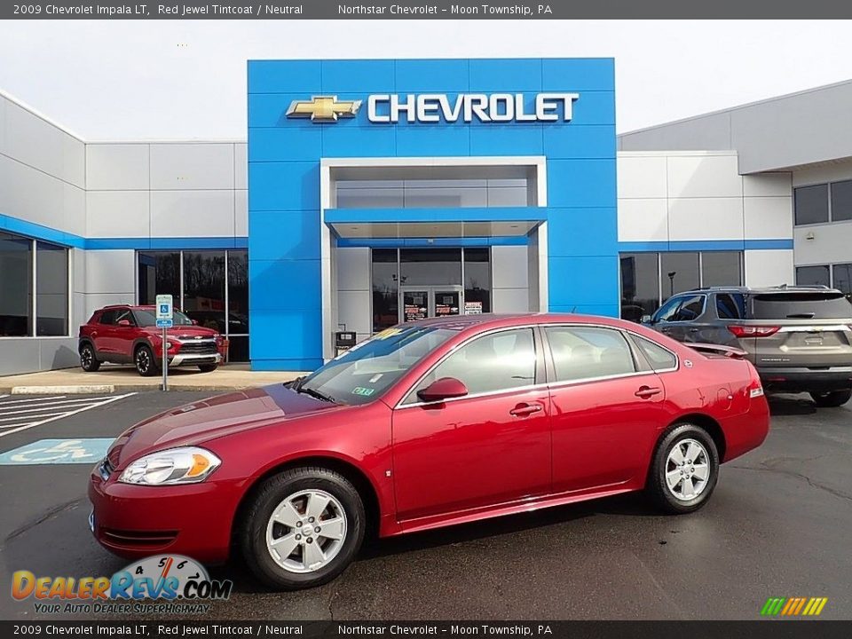 2009 Chevrolet Impala LT Red Jewel Tintcoat / Neutral Photo #1