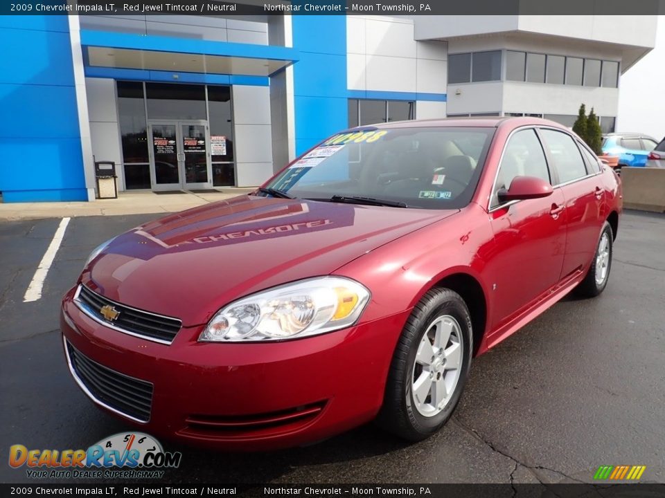 2009 Chevrolet Impala LT Red Jewel Tintcoat / Neutral Photo #2