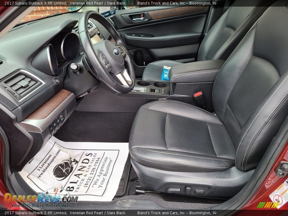 2017 Subaru Outback 3.6R Limited Venetian Red Pearl / Slate Black Photo #7