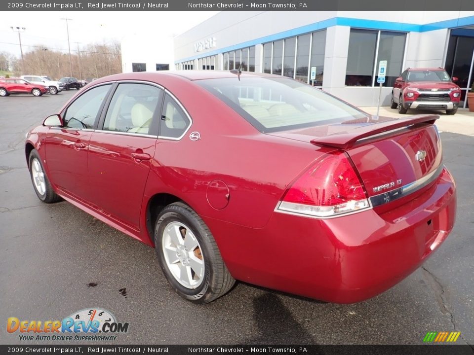 2009 Chevrolet Impala LT Red Jewel Tintcoat / Neutral Photo #4