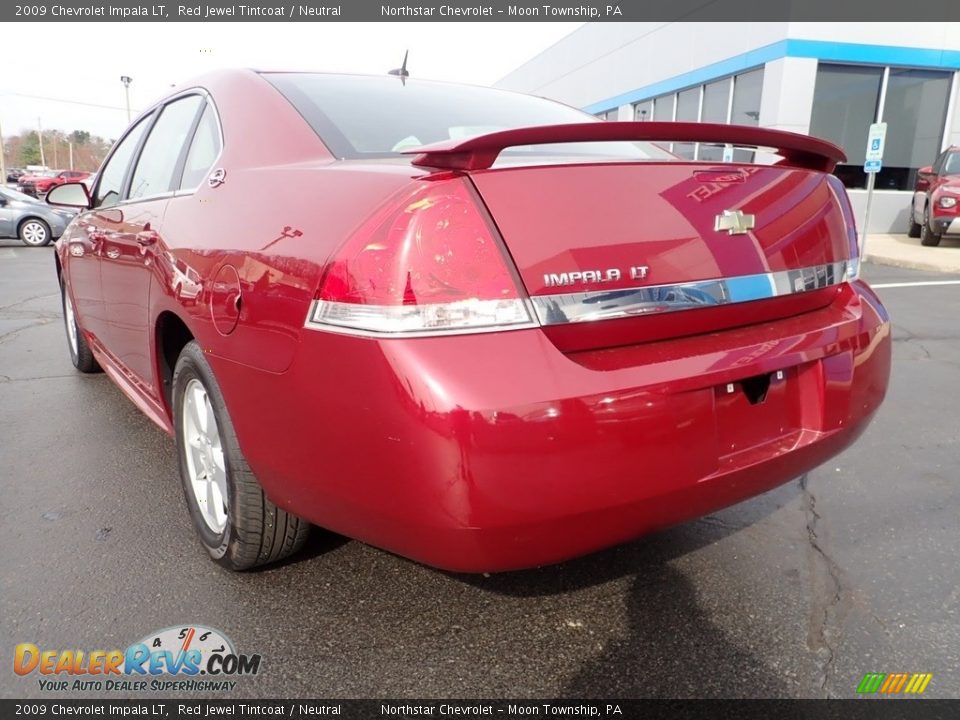 2009 Chevrolet Impala LT Red Jewel Tintcoat / Neutral Photo #5