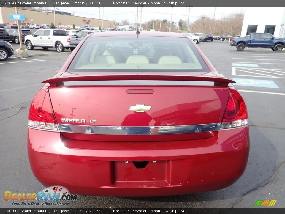 2009 Chevrolet Impala LT Red Jewel Tintcoat / Neutral Photo #6