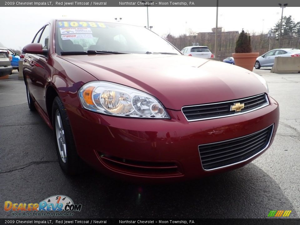 2009 Chevrolet Impala LT Red Jewel Tintcoat / Neutral Photo #11