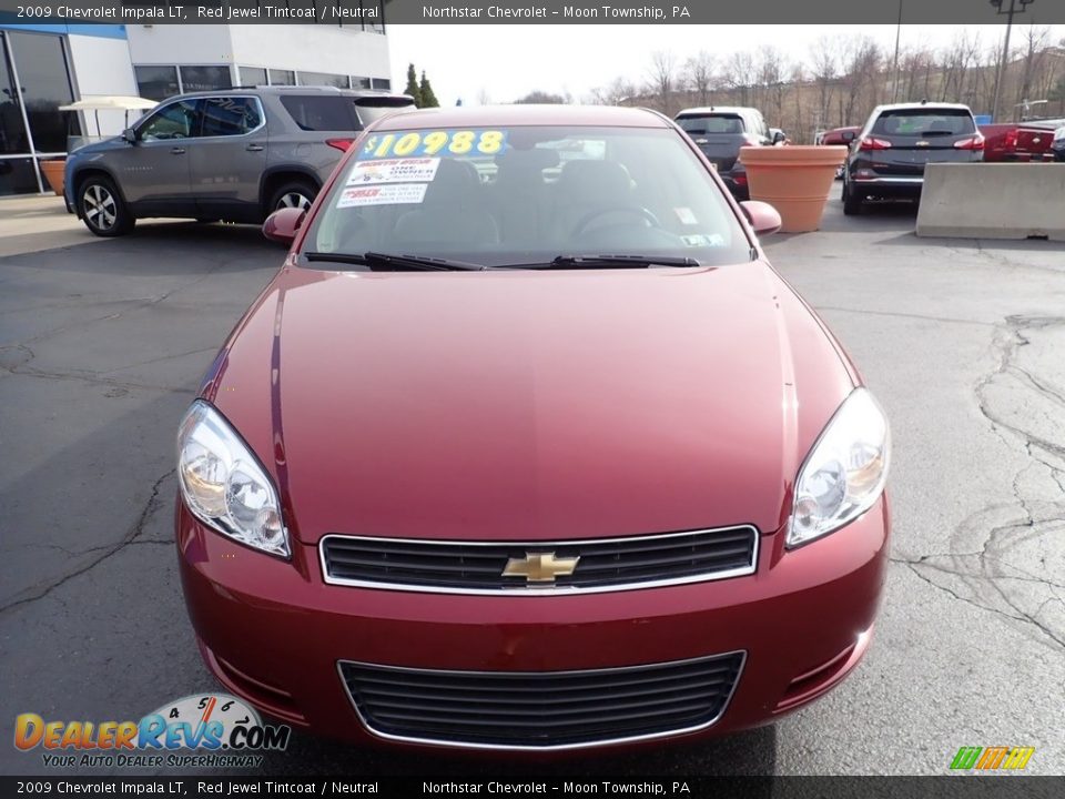 2009 Chevrolet Impala LT Red Jewel Tintcoat / Neutral Photo #12