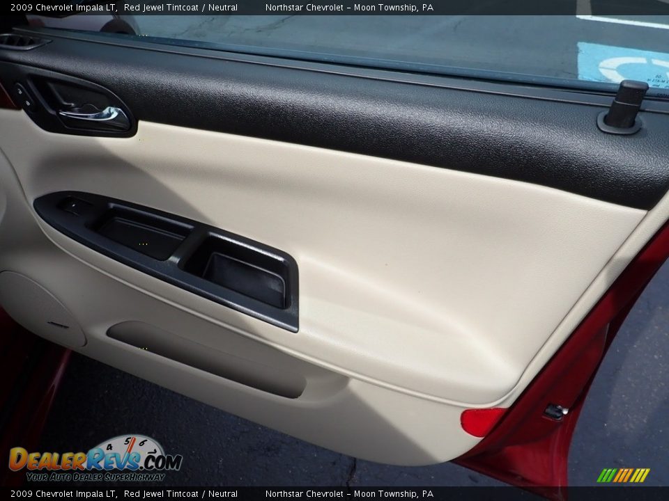 2009 Chevrolet Impala LT Red Jewel Tintcoat / Neutral Photo #17