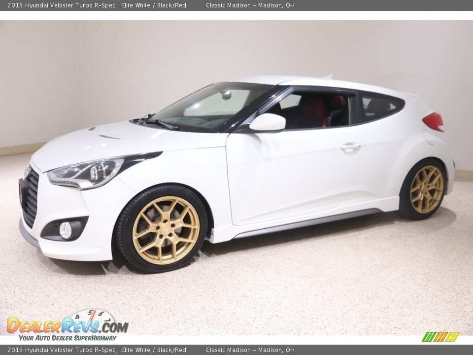 Elite White 2015 Hyundai Veloster Turbo R-Spec Photo #3