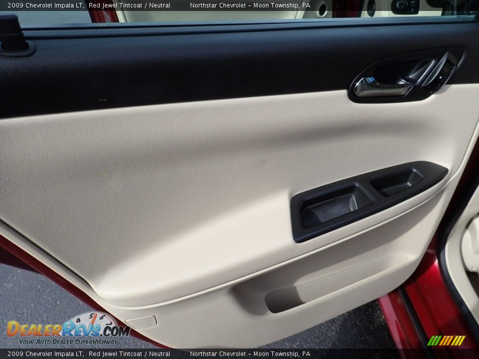 2009 Chevrolet Impala LT Red Jewel Tintcoat / Neutral Photo #23