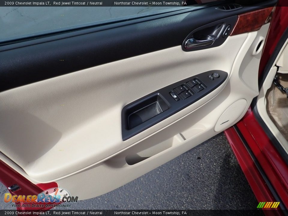 2009 Chevrolet Impala LT Red Jewel Tintcoat / Neutral Photo #24
