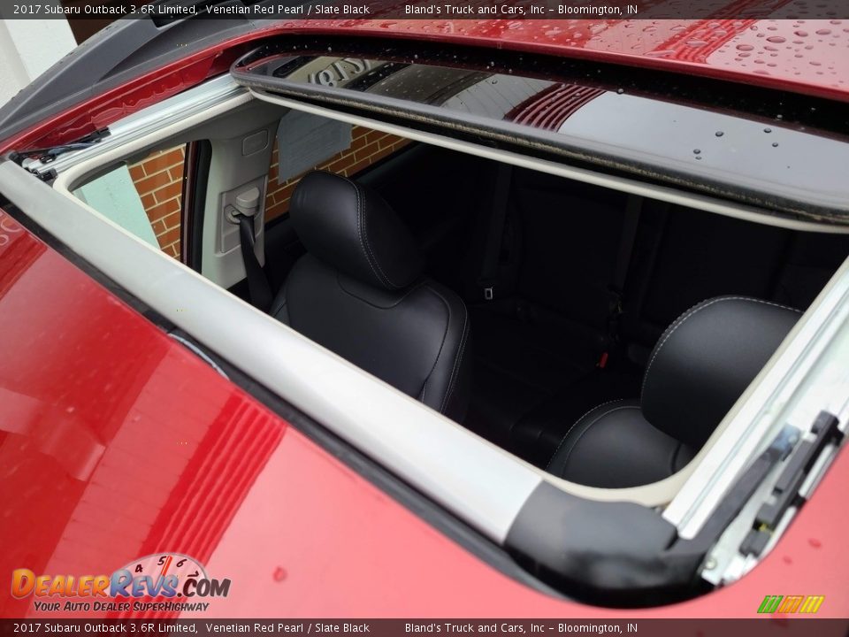 2017 Subaru Outback 3.6R Limited Venetian Red Pearl / Slate Black Photo #29