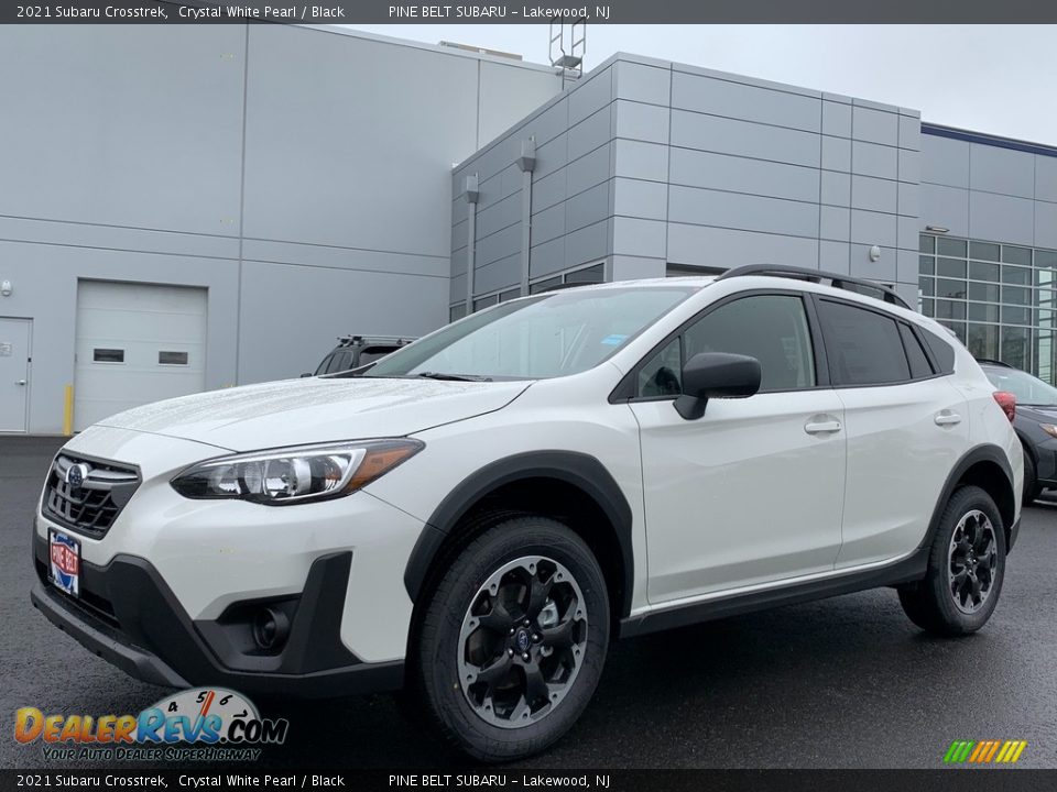 2021 Subaru Crosstrek Crystal White Pearl / Black Photo #1