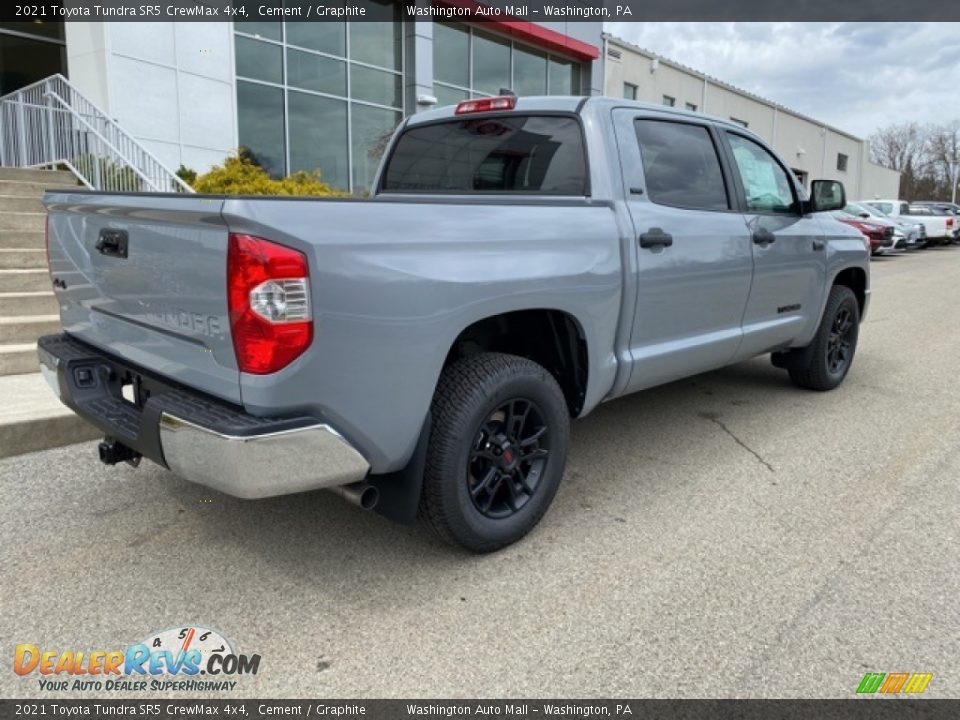 2021 Toyota Tundra SR5 CrewMax 4x4 Cement / Graphite Photo #12