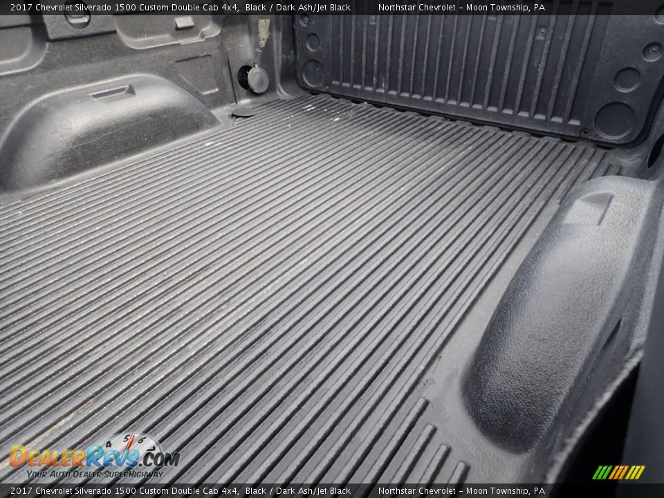 2017 Chevrolet Silverado 1500 Custom Double Cab 4x4 Black / Dark Ash/Jet Black Photo #20