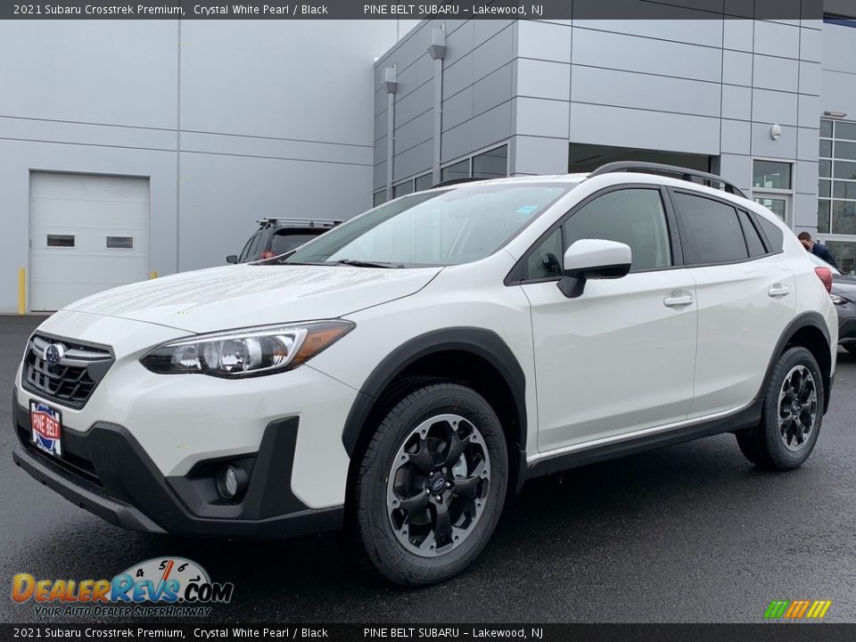 2021 Subaru Crosstrek Premium Crystal White Pearl / Black Photo #1