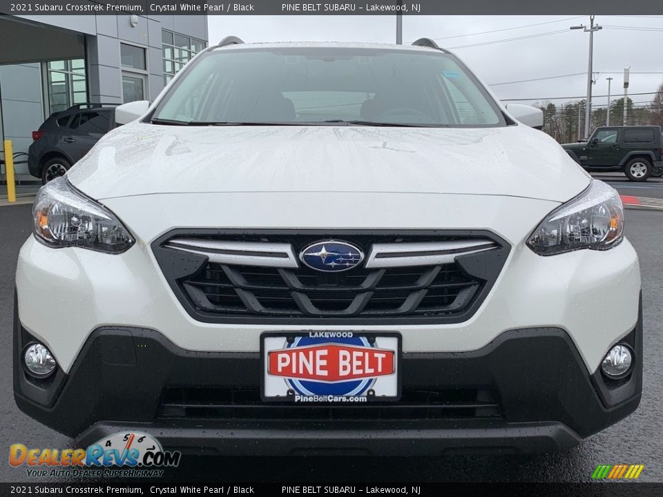 2021 Subaru Crosstrek Premium Crystal White Pearl / Black Photo #3