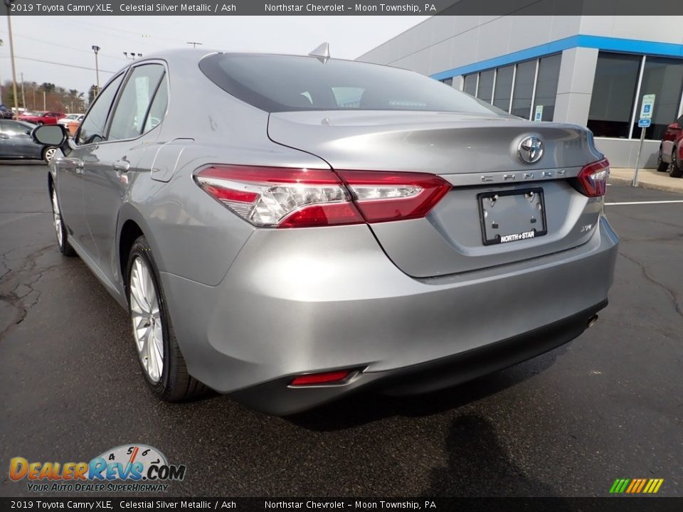 2019 Toyota Camry XLE Celestial Silver Metallic / Ash Photo #5