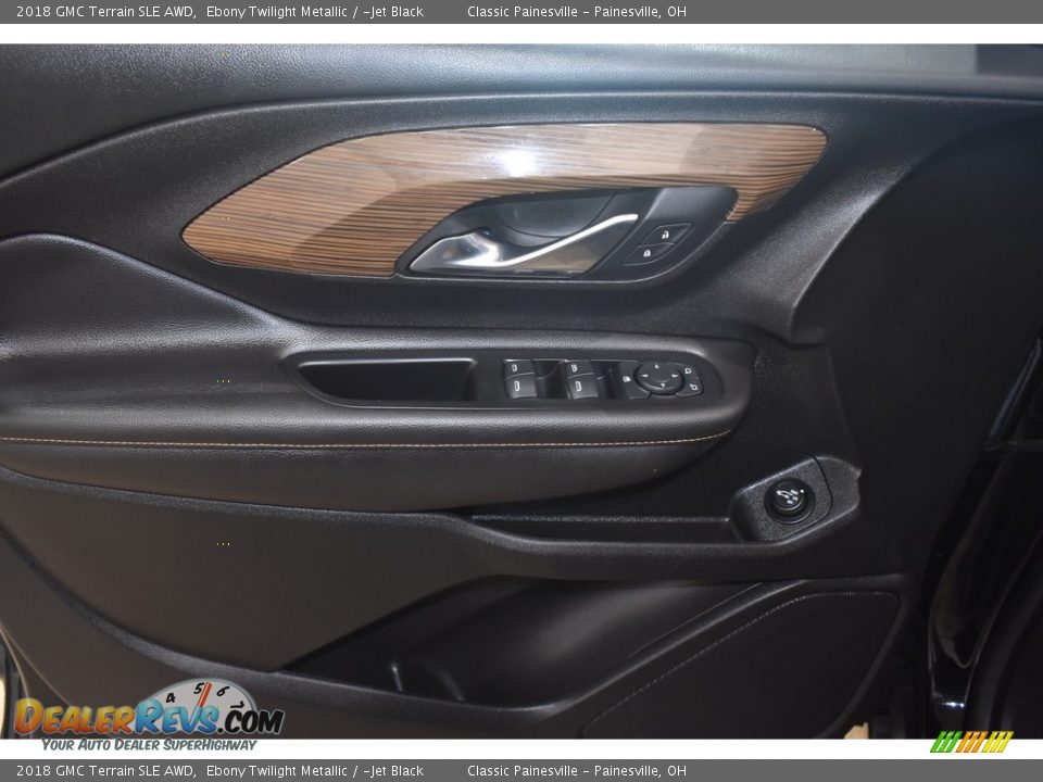2018 GMC Terrain SLE AWD Ebony Twilight Metallic / ­Jet Black Photo #10