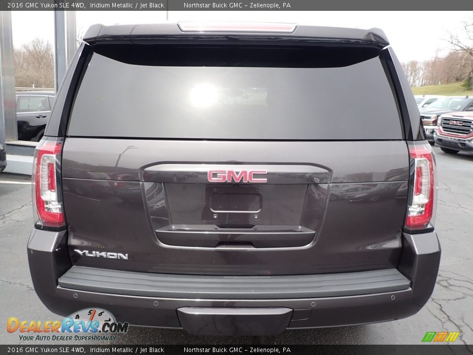 2016 GMC Yukon SLE 4WD Iridium Metallic / Jet Black Photo #10