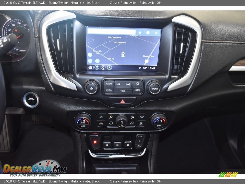 2018 GMC Terrain SLE AWD Ebony Twilight Metallic / ­Jet Black Photo #13