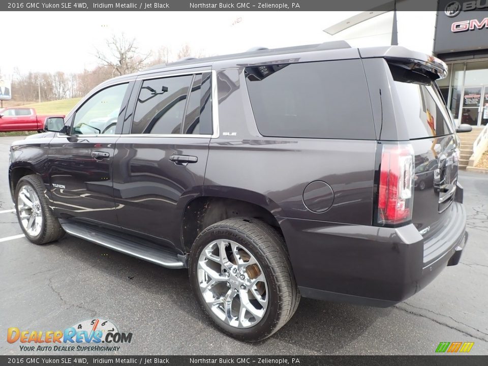 2016 GMC Yukon SLE 4WD Iridium Metallic / Jet Black Photo #13