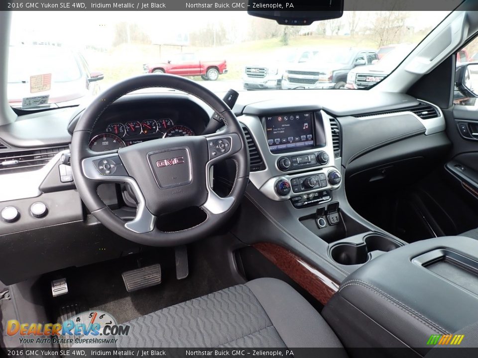 2016 GMC Yukon SLE 4WD Iridium Metallic / Jet Black Photo #20