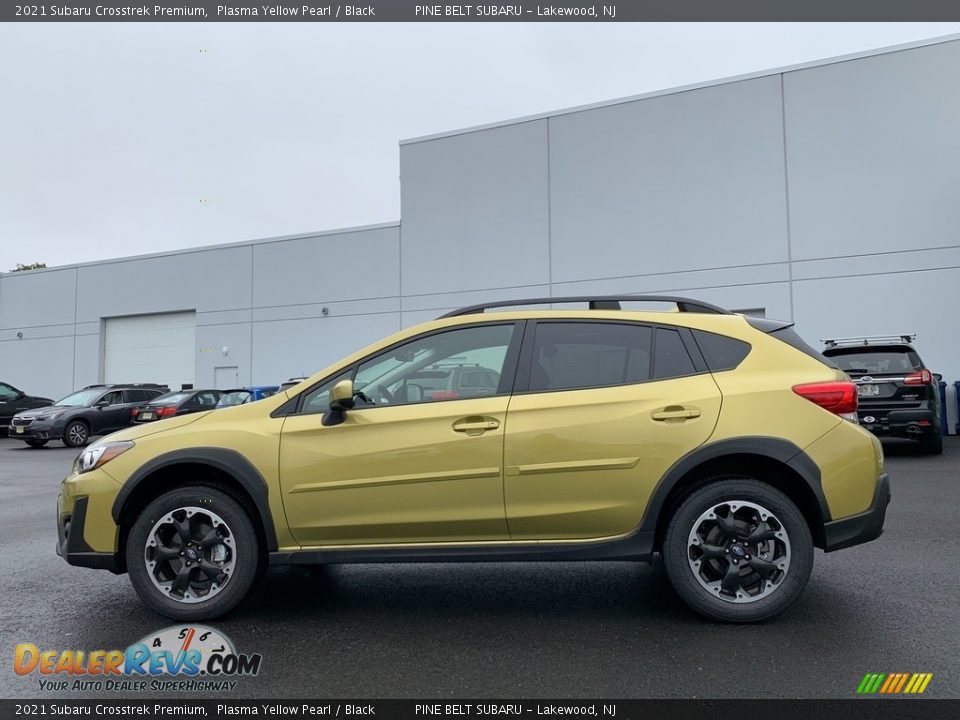 Plasma Yellow Pearl 2021 Subaru Crosstrek Premium Photo #4