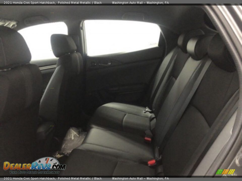 2021 Honda Civic Sport Hatchback Polished Metal Metallic / Black Photo #5