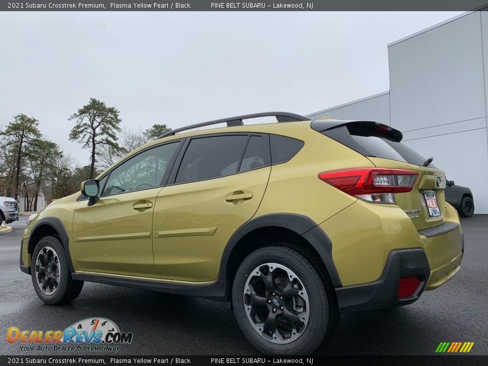 2021 Subaru Crosstrek Premium Plasma Yellow Pearl / Black Photo #6