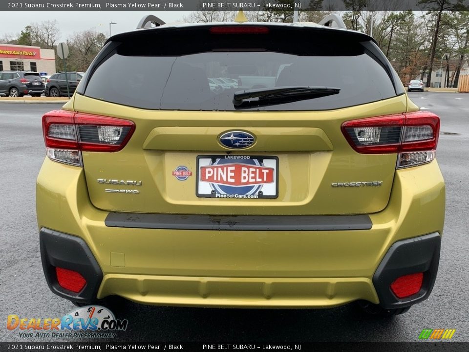 2021 Subaru Crosstrek Premium Plasma Yellow Pearl / Black Photo #7