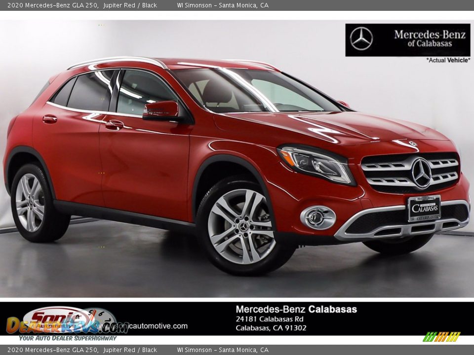 2020 Mercedes-Benz GLA 250 Jupiter Red / Black Photo #1